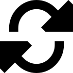 Arrows Rotate Clockwise SVG Icon